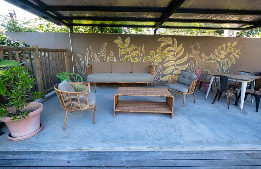 Balkón nebo terasa v ubytování Le Jardin d'Antoinette