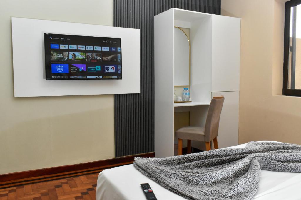 TV a/nebo společenská místnost v ubytování Sun City Accomodation