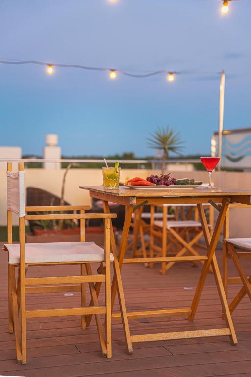Balkón nebo terasa v ubytování Hotel Sa Volta