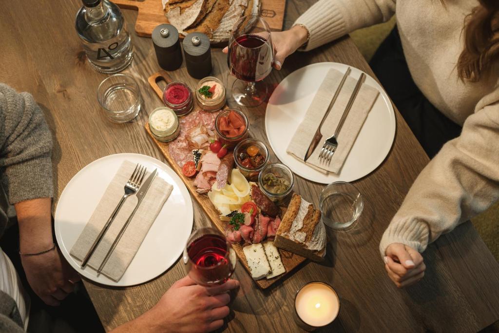 Nápoje v ubytování Agrad Chalets