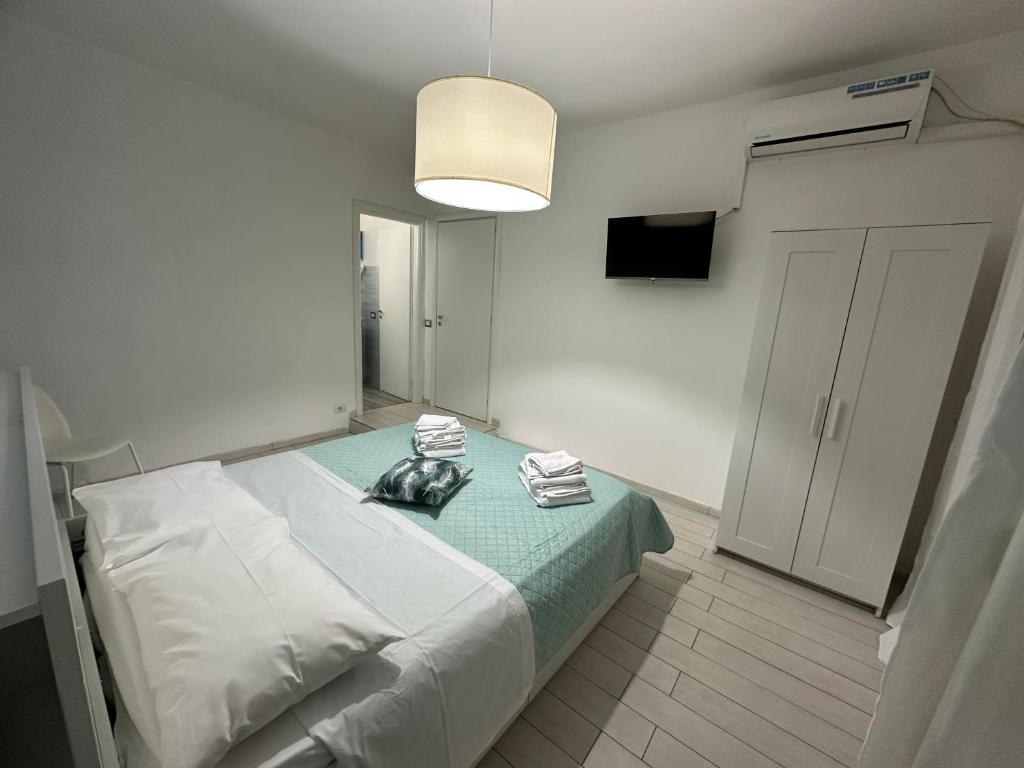 Postel nebo postele na pokoji v ubytování B&B Phistelia
