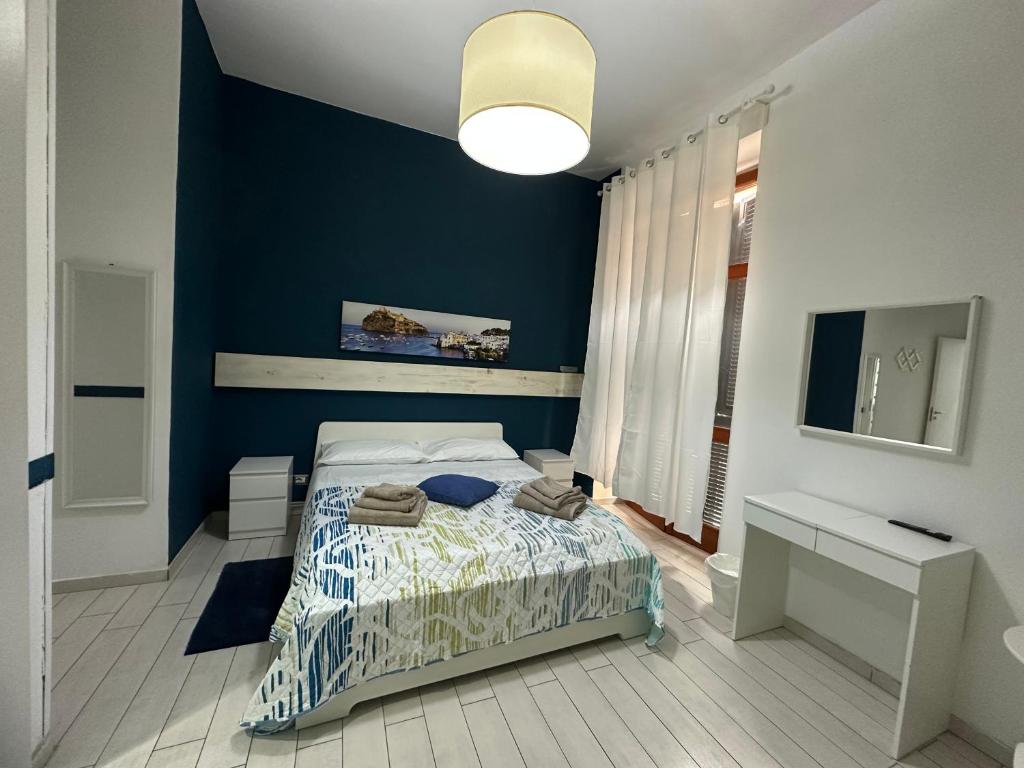 Postel nebo postele na pokoji v ubytování B&B Phistelia