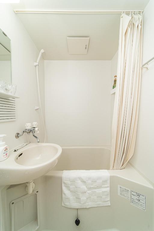 Koupelna v ubytování KAYO NIJO Hotel