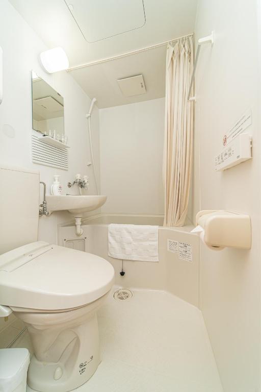 Koupelna v ubytování KAYO NIJO Hotel