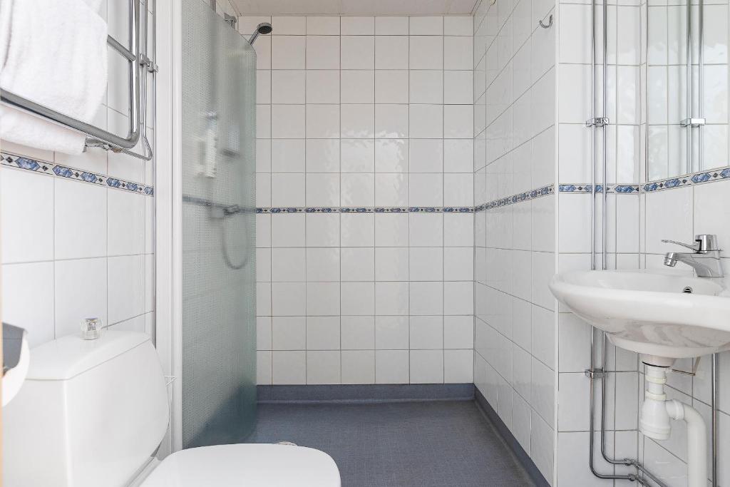 Koupelna v ubytování Quality Hotel Sundsvall