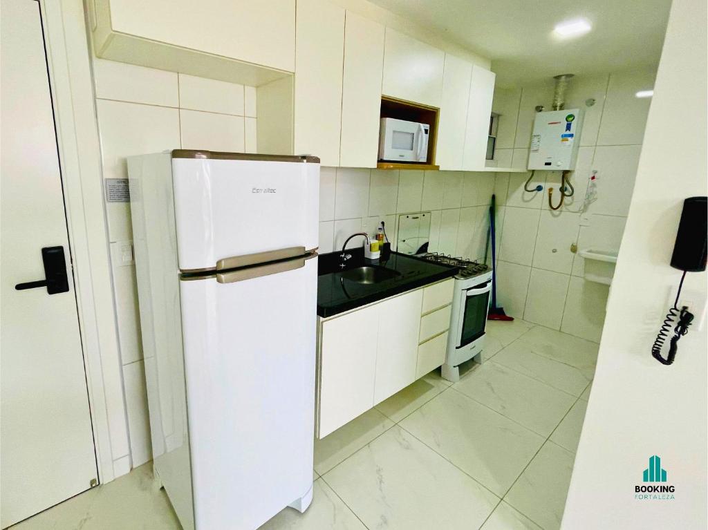 Kuchyň nebo kuchyňský kout v ubytování Aquarius Residence