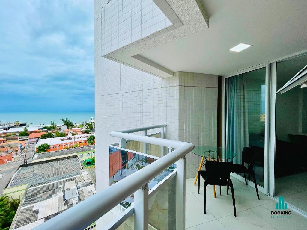 Balkón nebo terasa v ubytování Aquarius Residence