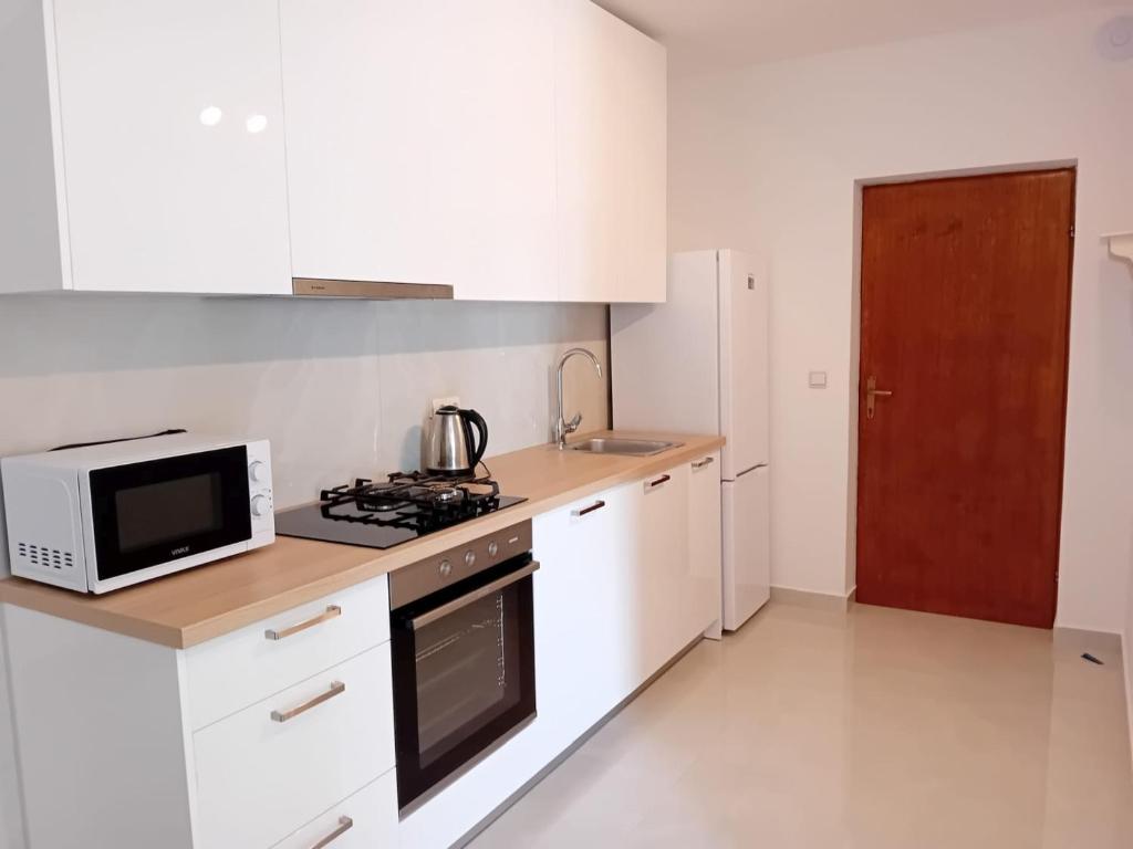 Kuchyň nebo kuchyňský kout v ubytování Guesthouse Duce (4174)