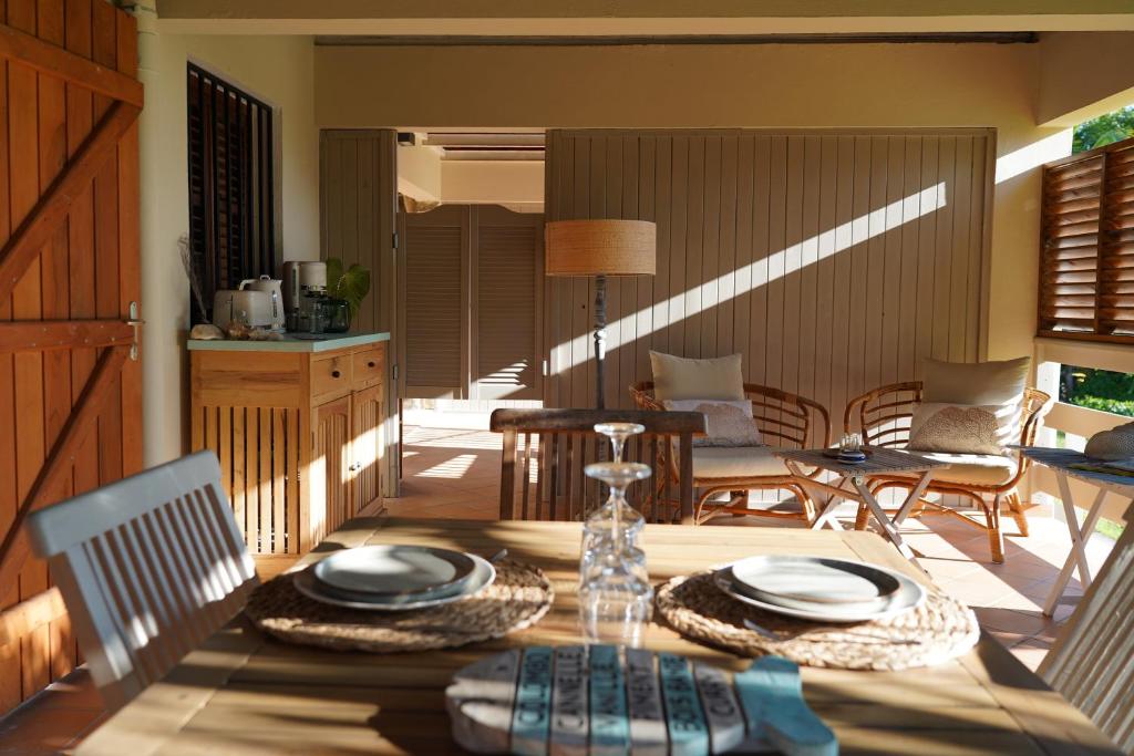 Posezení v ubytování Merosa Maison Remissis