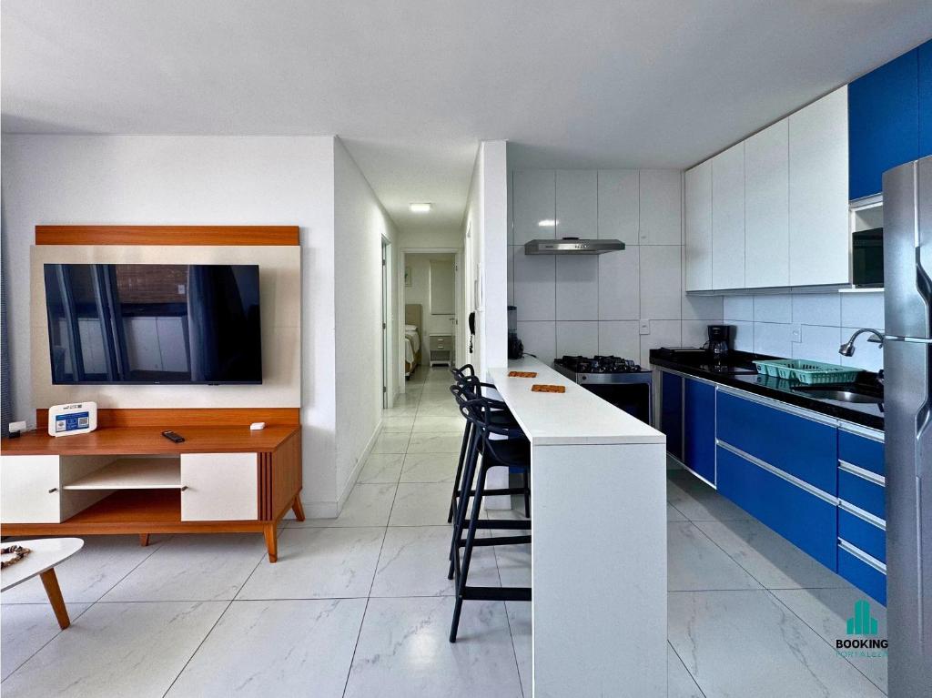 Kuchyň nebo kuchyňský kout v ubytování Aquarius Residence