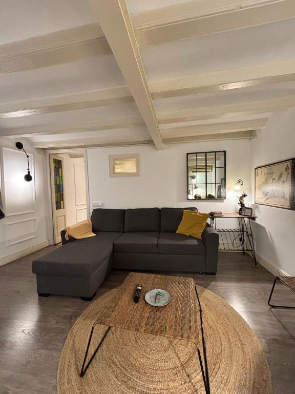 Posezení v ubytování Rosselló Apartment