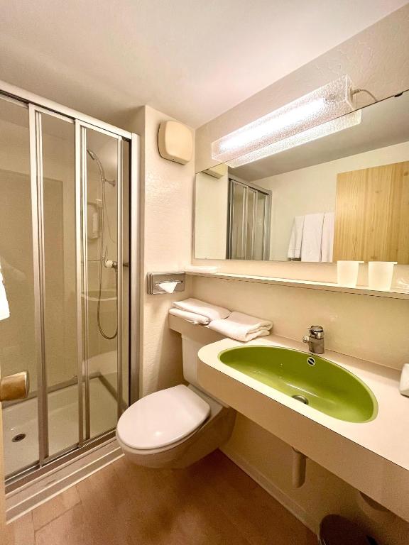 Koupelna v ubytování Seiler's Hotel