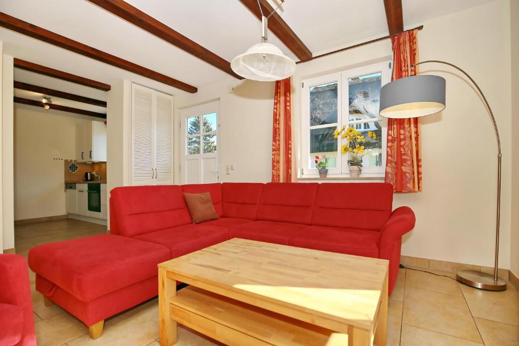 Posezení v ubytování Ferienhaus Nanni