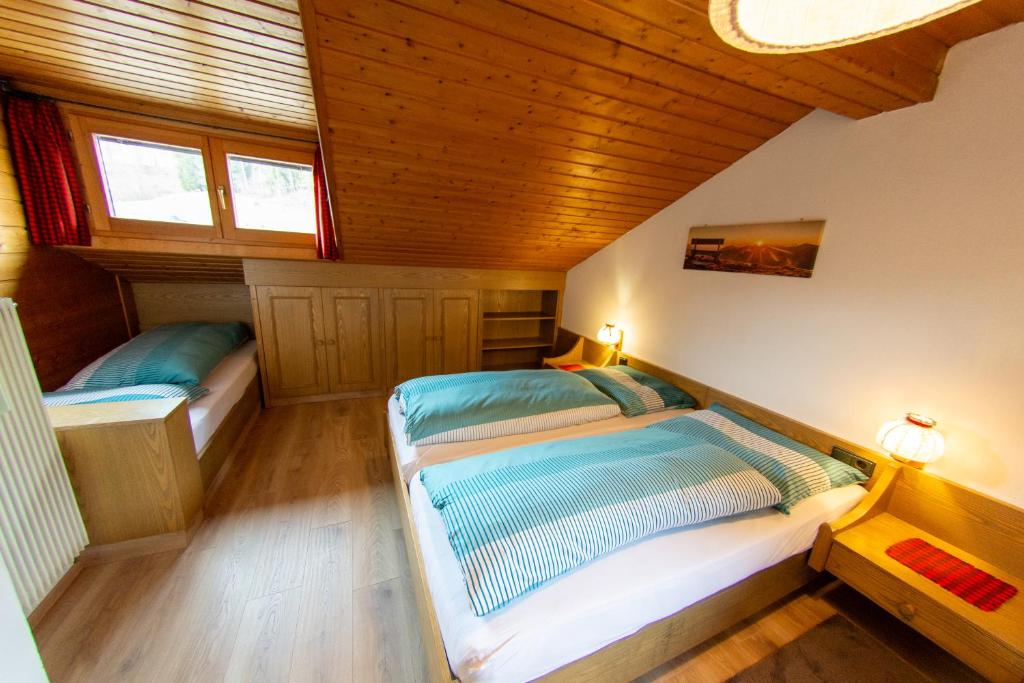 Postel nebo postele na pokoji v ubytování Appartment Lanz