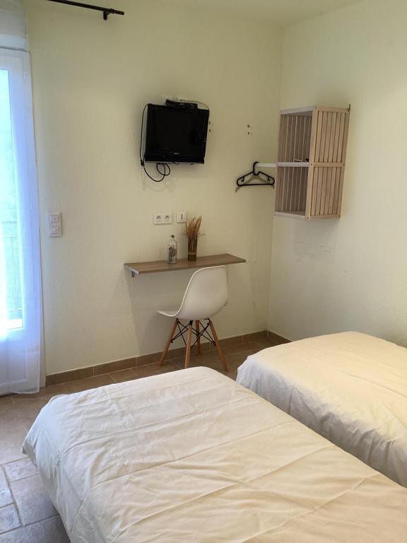 Auberge chez François - Chambre Double Avec Vue Sur Montagne