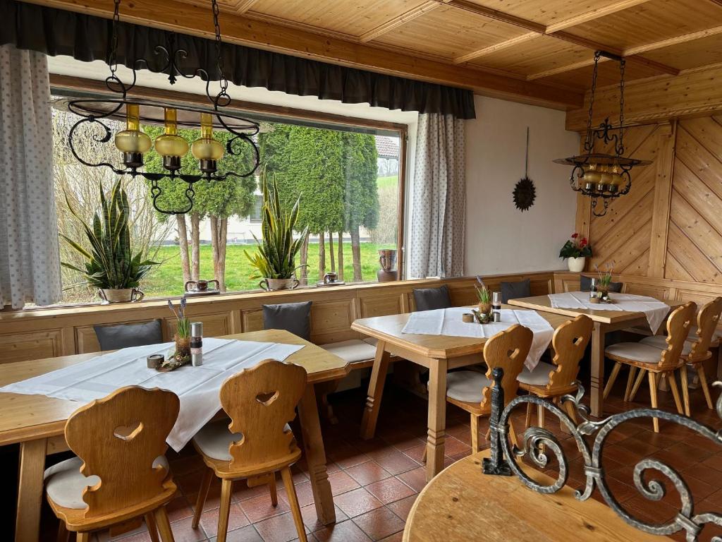 Posezení v ubytování Bio-Hotel Schiessentobel
