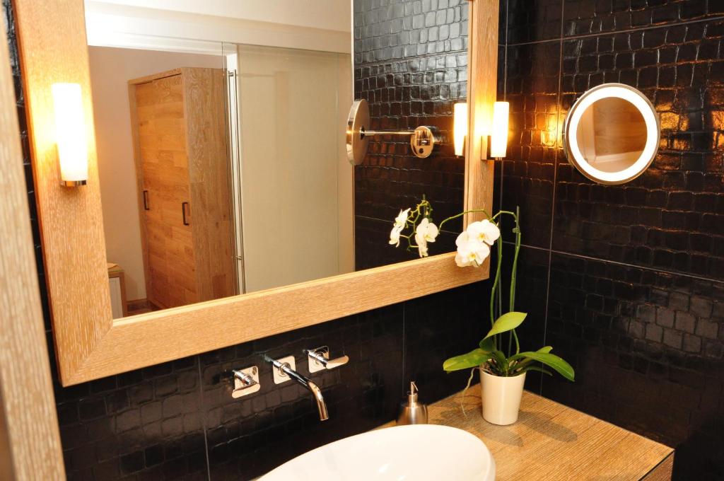 Koupelna v ubytování Hotel Sauerländer Hof