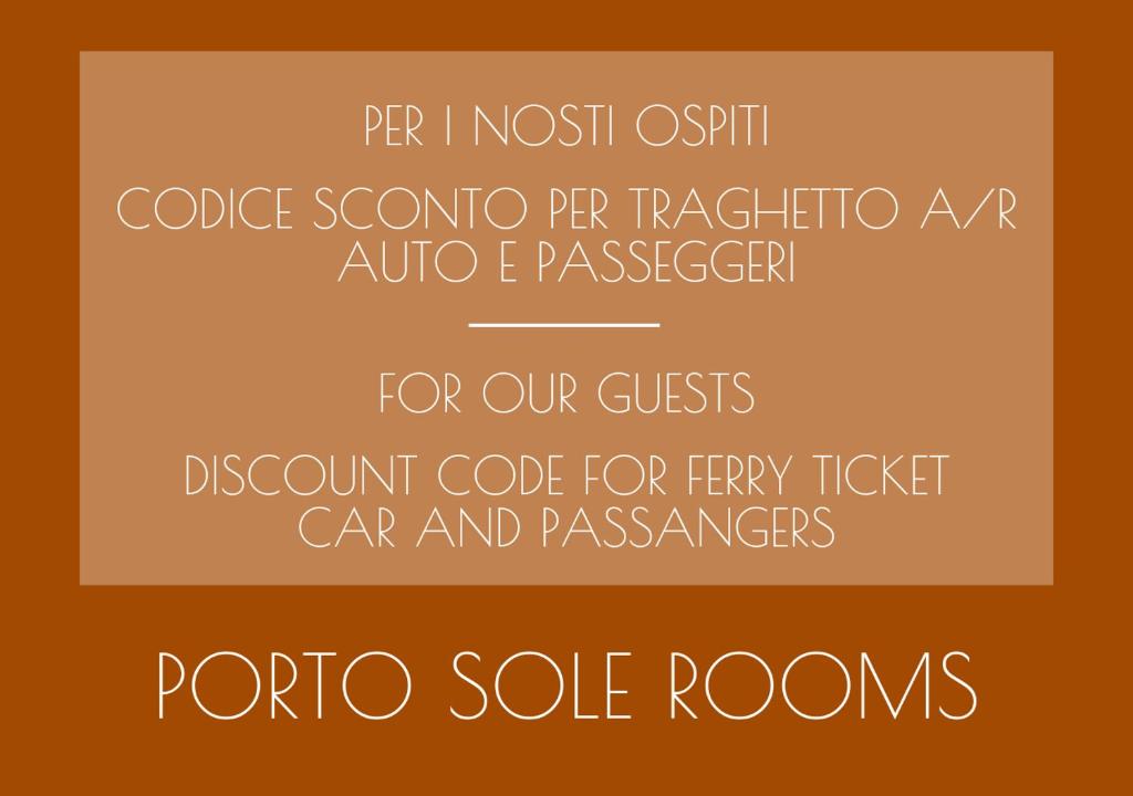 Fotografie z fotogalerie ubytování Porto Sole Rooms v destinaci Portoferraio