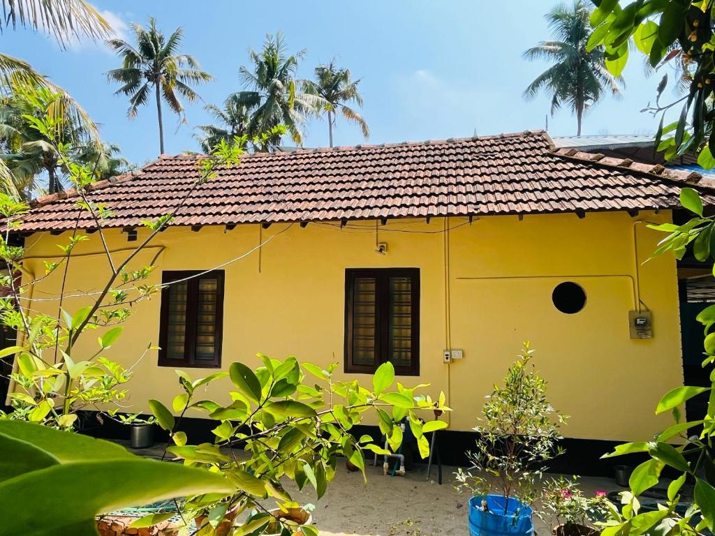 Zahrada ubytování Orchid Home Stay