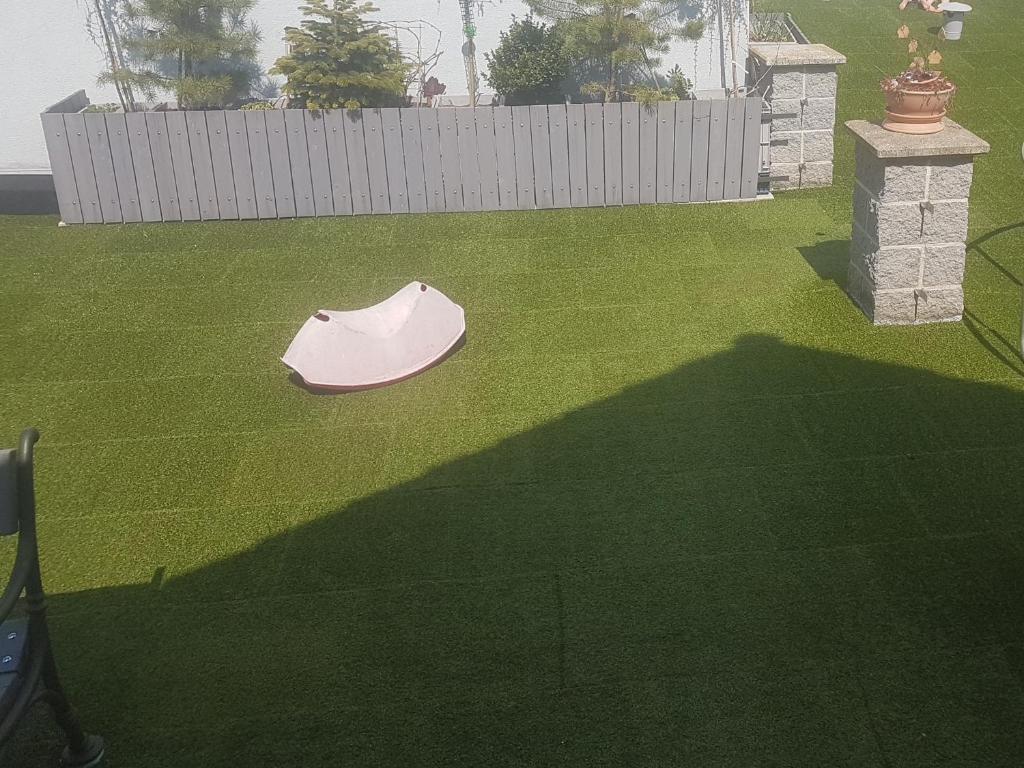 Ogród w obiekcie Apartmány Pod Putimskou branou