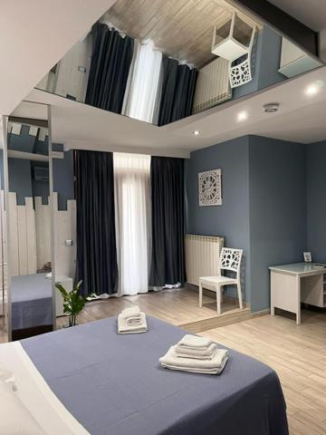 A bed or beds in a room at B&B Berlen