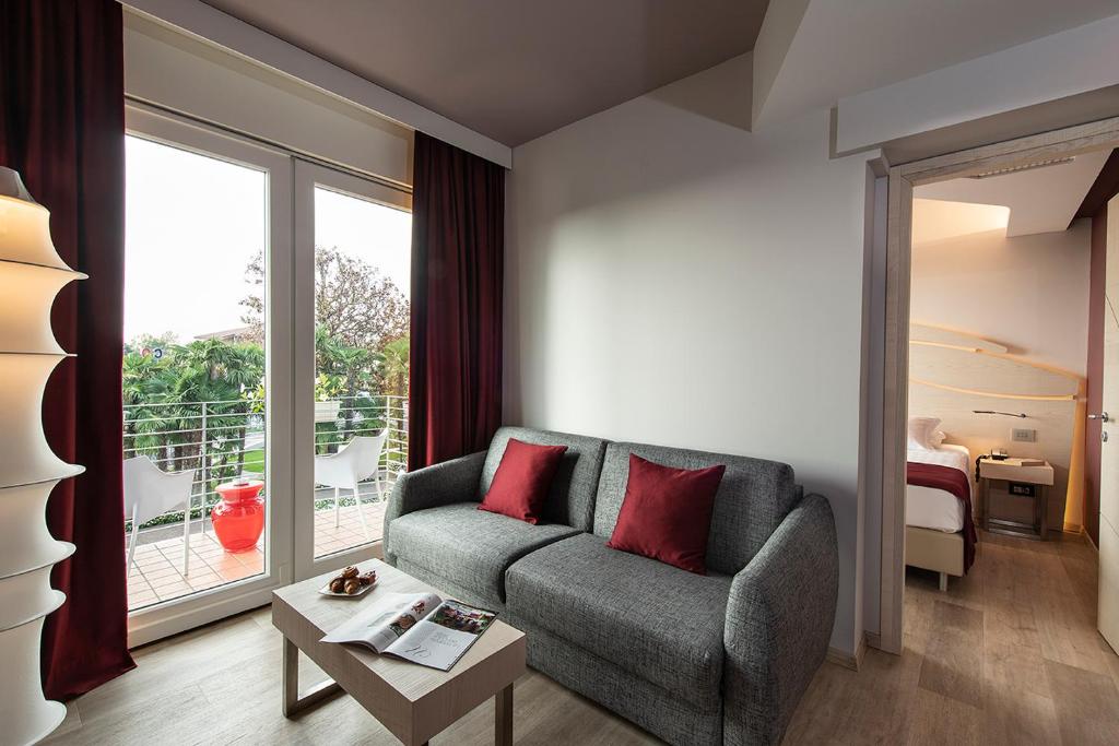 Część wypoczynkowa w obiekcie Color Hotel Style, Design & Gourmet