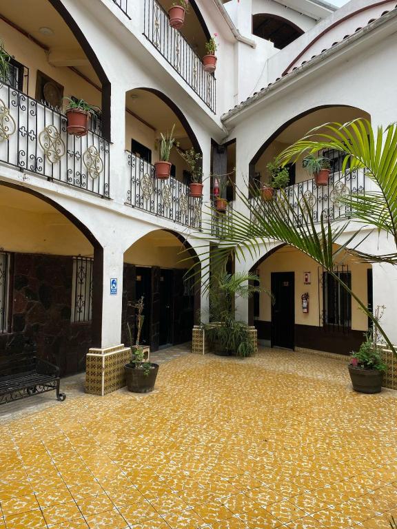 Budova, kde se hotel nachází