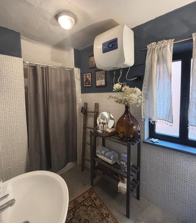 Łazienka w obiekcie La casa dei nonni