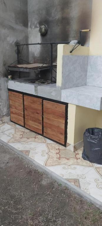 Kuchyň nebo kuchyňský kout v ubytování Hospedaje María