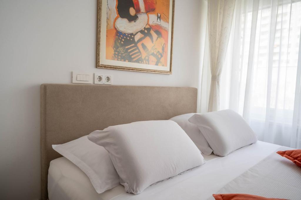Posteľ alebo postele v izbe v ubytovaní Apartments Zagreb West
