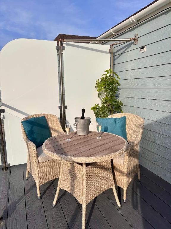 Gwesty Ty Newydd - Double Room With Balcony And Sea View
