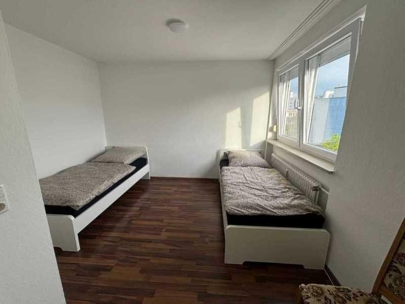 Postel nebo postele na pokoji v ubytování Penthouse Haar