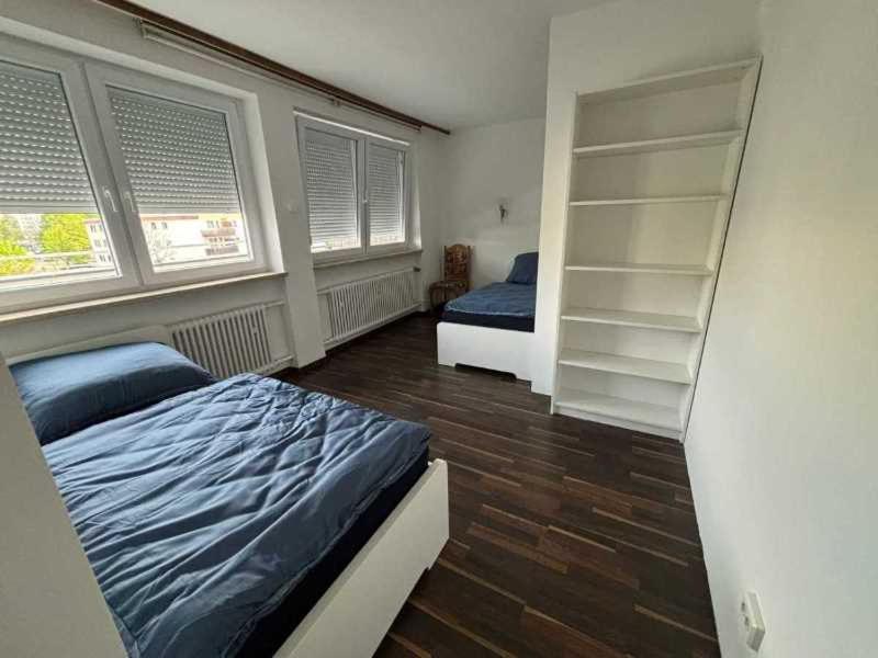 Postel nebo postele na pokoji v ubytování Penthouse Haar