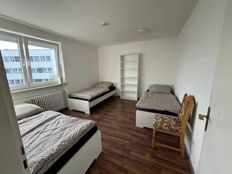 Postel nebo postele na pokoji v ubytování Penthouse Haar