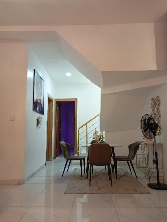 Posezení v ubytování Phi Apartments