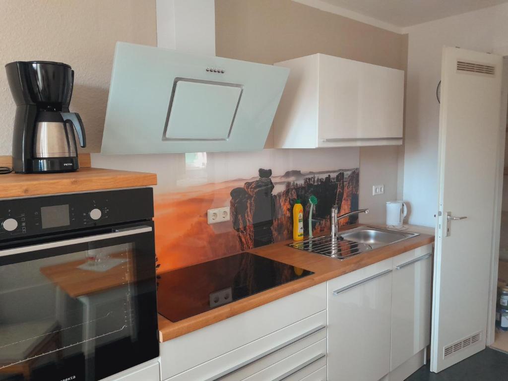 Dapur atau dapur kecil di Zur Bastei