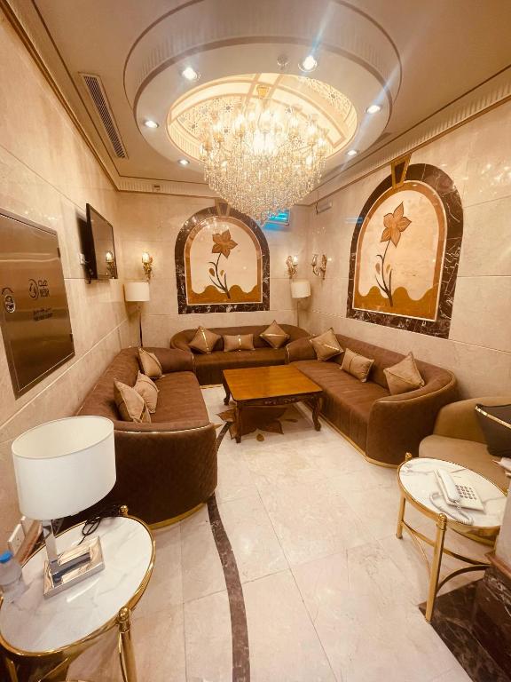 Posezení v ubytování Al Qima Atlas 3 Hotel