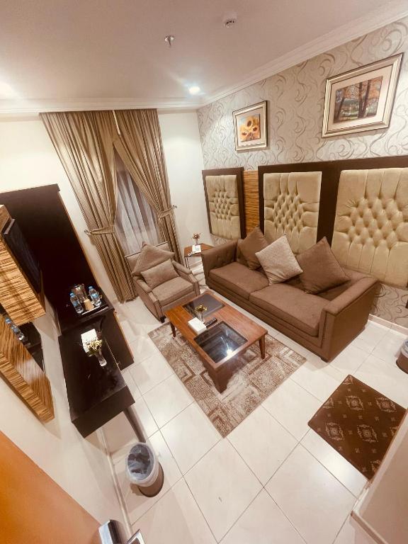Posezení v ubytování Al Qima Atlas 3 Hotel