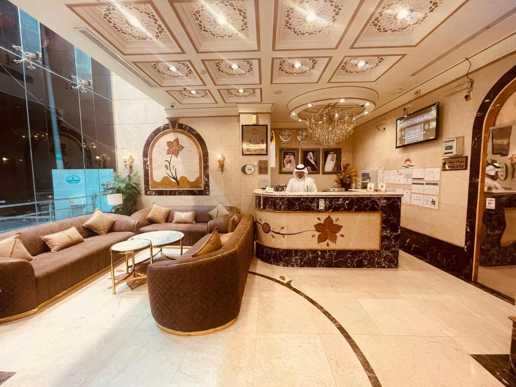 Posezení v ubytování Al Qima Atlas 3 Hotel