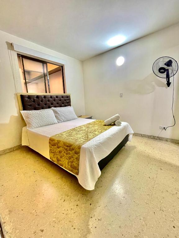 Postel nebo postele na pokoji v ubytování Hotel Torre Primavera