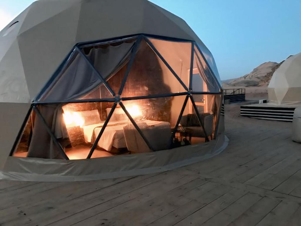 Budova, kde se the luxury tent nachází