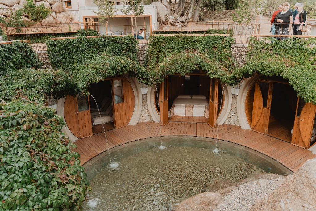 Zahrada ubytování El Riad de l'Empordà
