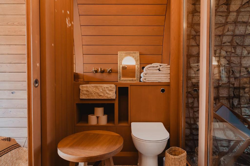 Koupelna v ubytování El Riad de l'Empordà