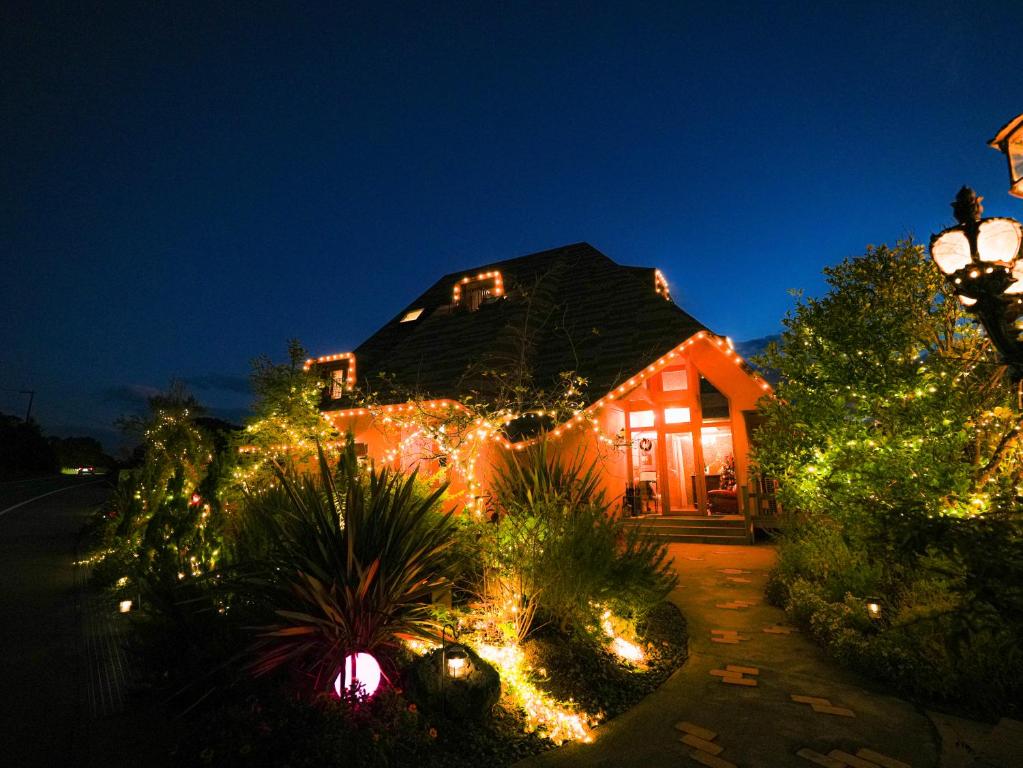 Zahrada ubytování Auberge フレンチの森