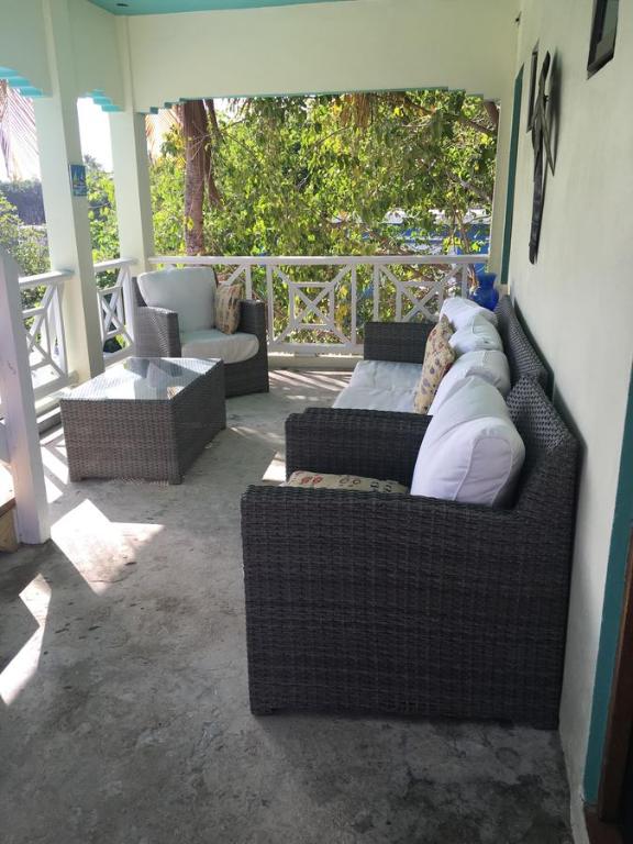 Posezení v ubytování Mamacitas Guest House
