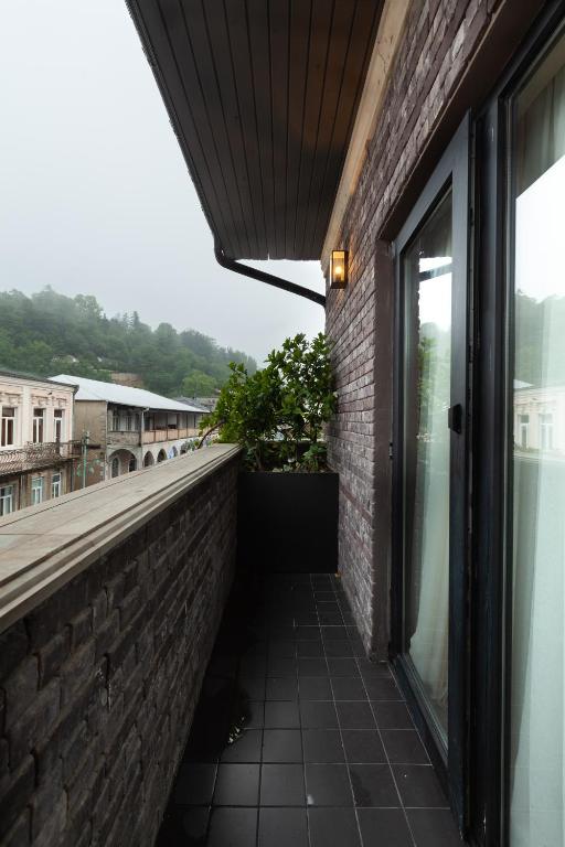 Balkón nebo terasa v ubytování Communal Hotel Kutaisi