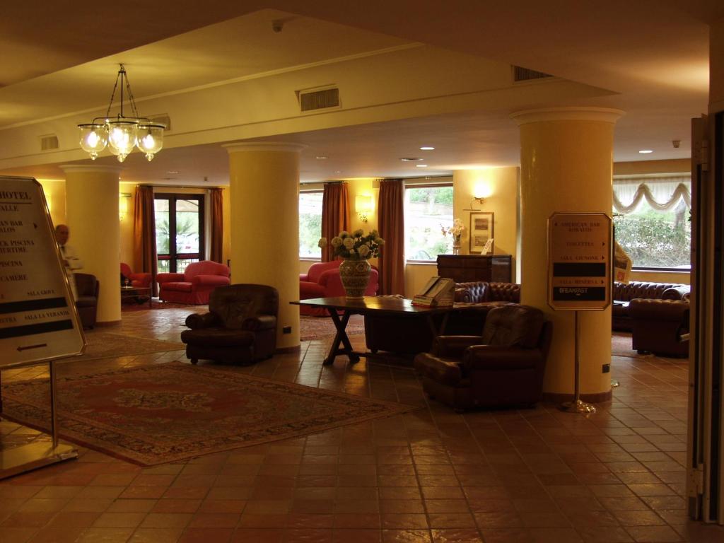 Posezení v ubytování Hotel Della Valle