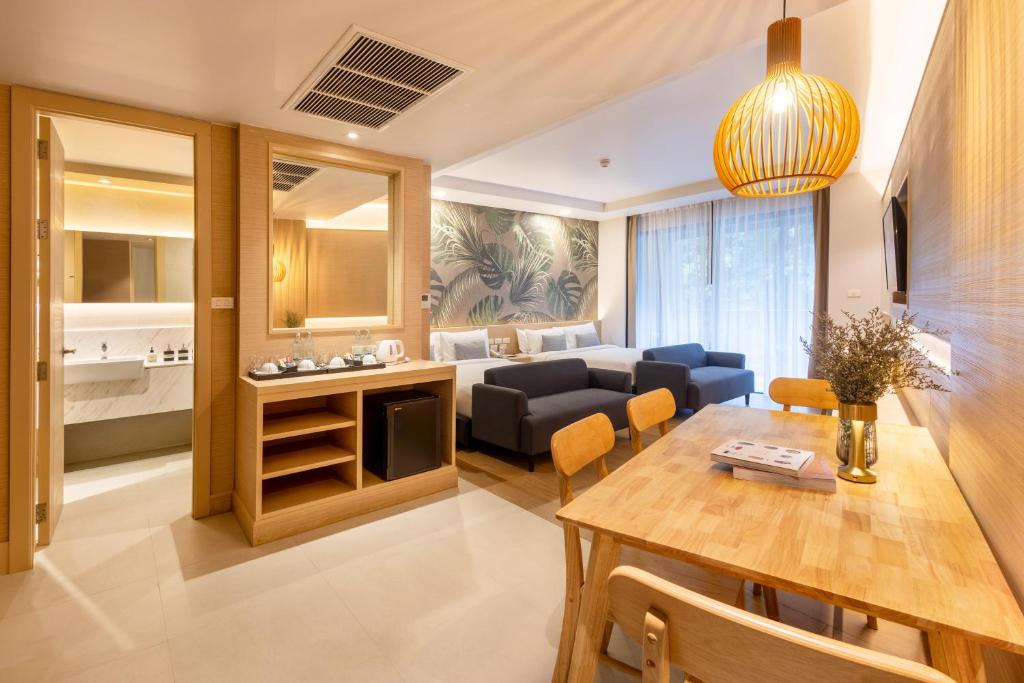 Posezení v ubytování Panan Krabi Resort