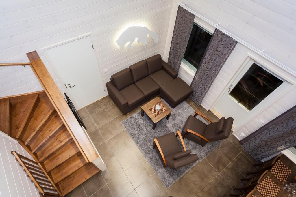 Posezení v ubytování Ranua Resort Holiday Villas