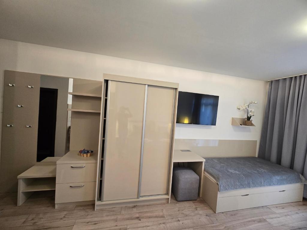 Posteľ alebo postele v izbe v ubytovaní Apartmán ELIZABETH
